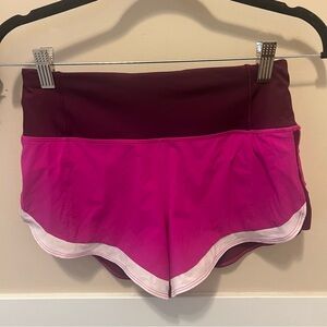 Athleta Color Block Running Free Women’s Shorts  XXS